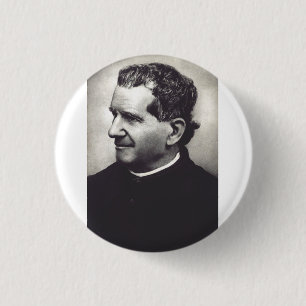 Heiliger Johannes Bosco Vater und Lehrer der Jugen Button
