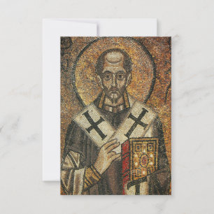 Heiliger Johannes Chrysostomos Erzbischof von Kons Dankeskarte