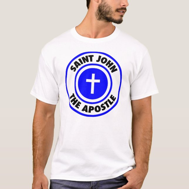 Heiliger Johannes der Apostel T-Shirt (Vorderseite)
