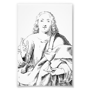 Heiliger Johannes, geliebter Apostel und Evangelis Fotodruck