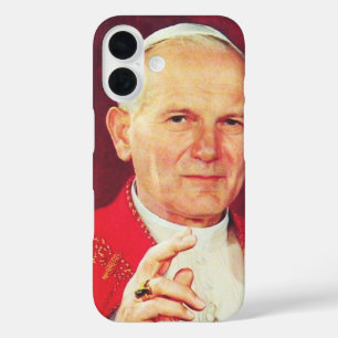 Heiliger Johannes Paul II. Der große Kommunikator iPhone 16 Hülle