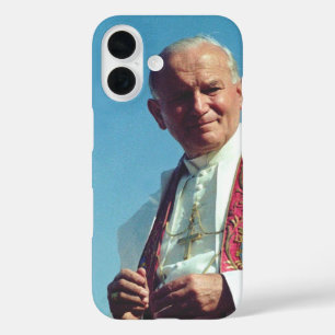 Heiliger Johannes Paul II. Der große Kommunikator iPhone 16 Hülle