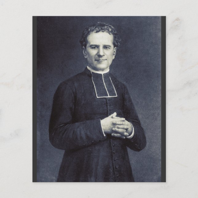 Heiliger John Bosco Vater und Jugendlehrer (Vorderseite)