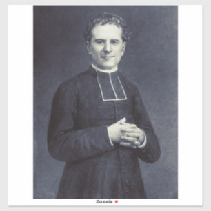 Heiliger John Bosco Vater und Jugendlehrer Aufkleber