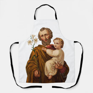 Heiliger Josef, Schutzpatron der Heiligen Familie Schürze