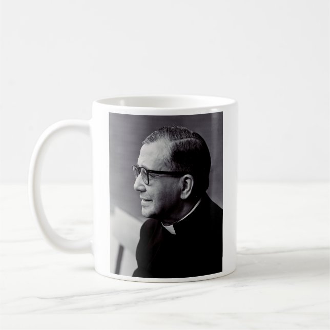 Heiliger Josemaria Escriva Kaffeetasse (Links)