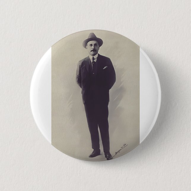 Heiliger Joseph Gregory Hernandez Laie Button (Vorderseite)
