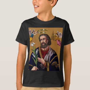 Heiliger Joseph Guardian der Heiligen Familie T-Shirt