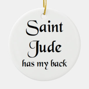 heiliger Judas Keramik Ornament