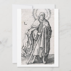 Heiliger Judas Thaddäus der Apostel Feiertagskarte