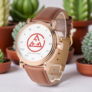 Heiliger Königlicher Erzfreimaurer Freimaurerei Armbanduhr
