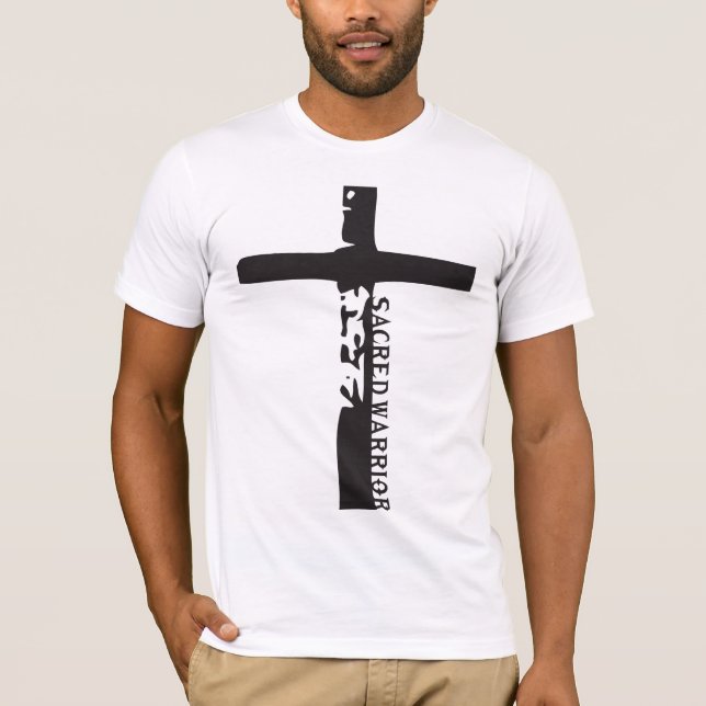 HEILIGER KRIEGER-KREUZ-T - SHIRT (Vorderseite)