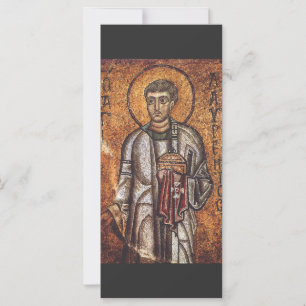 Heiliger Laurentius Orthodoxe Mosaikkunst Druck