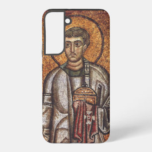 Heiliger Laurentius Orthodoxe Mosaikkunst Druck Samsung Galaxy Hülle