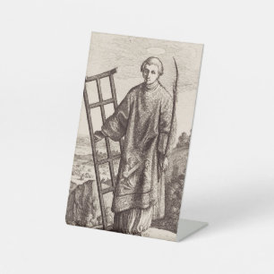 Heiliger Laurentius Schutzpatron Archiv Sockelschild