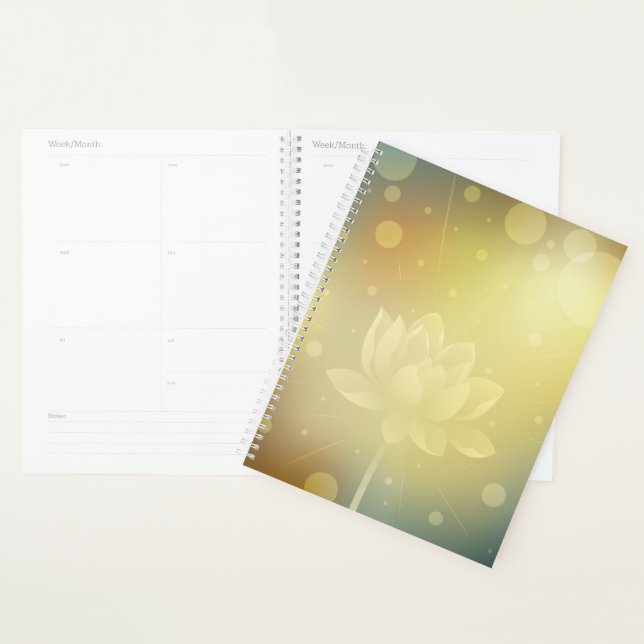 Heiliger Lotus Hardcover Terminkalender Planer (Anzeige)