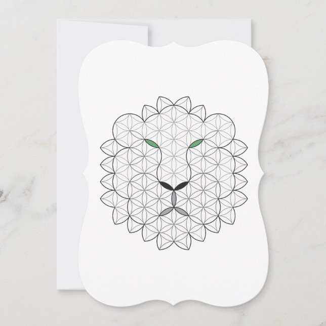 Heiliger Löwe, B01BW. Einladung (Vorderseite)