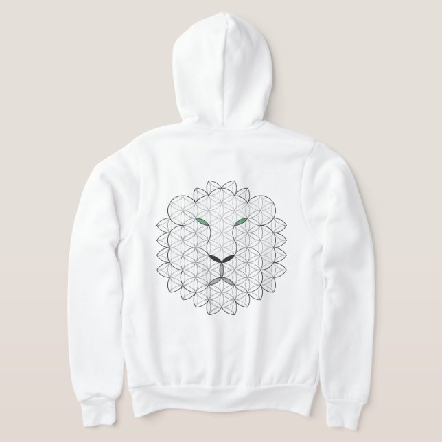 Heiliger Löwe, B01BW. Hoodie (AblageHinten)