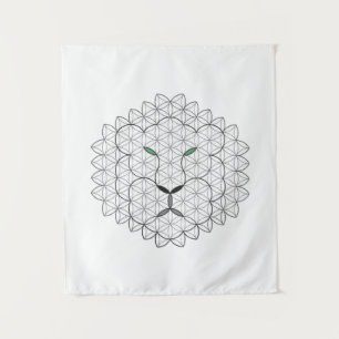 Heiliger Löwe, B051/BW. Wandteppich