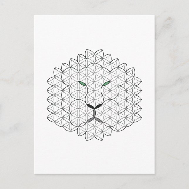 Heiliger Löwe, B06BW. Postkarte (Vorderseite)