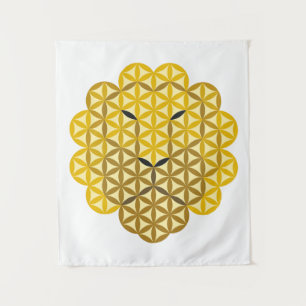 Heiliger Löwe - Löwe des Lebens SMLB. Wandteppich