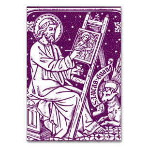 Heiliger Lukas, Apostel und Evangelist Kunst Tischnummer