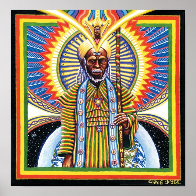 Heiliger Mann Poster (Vorne)