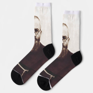 Heiliger Maximilian Kolbe polnischer katholischer Socken