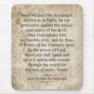 Heiliger Michael der Erzengel Mousepad