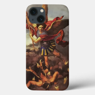 Heiliger Michael der Erzengel, Verteidige uns in S Case-Mate iPhone Hülle