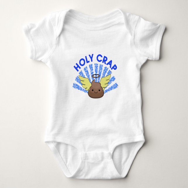 Heiliger Mist Baby Strampler (Vorderseite)