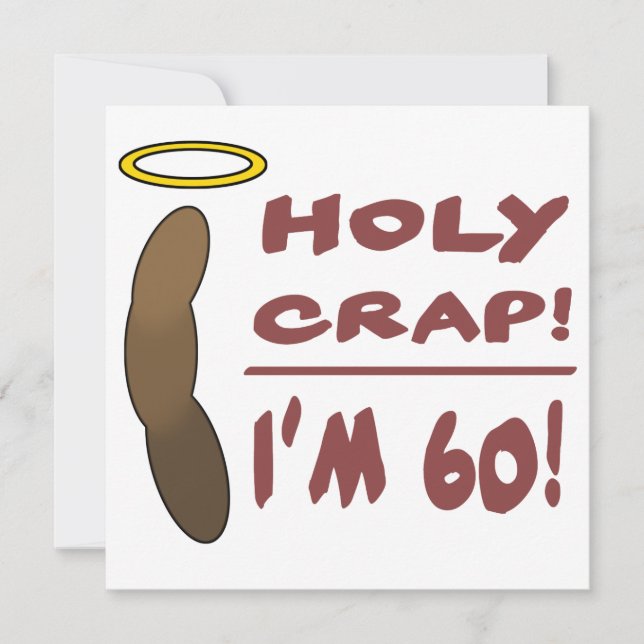 Heiliger Mist, ich bin 60! (Vorderseite)