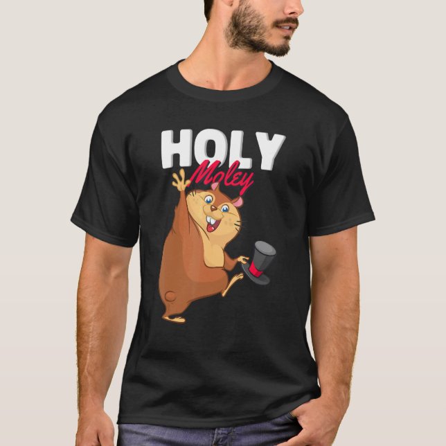 Heiliger Moley Mole Mole Rat Digger T-Shirt (Vorderseite)