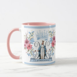 Heiliger Name Mary Religious Jungfrau Mother Flora Tasse