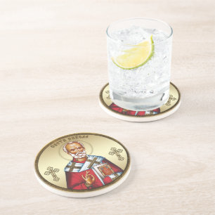 Heiliger Nikolaus Getränkeuntersetzer