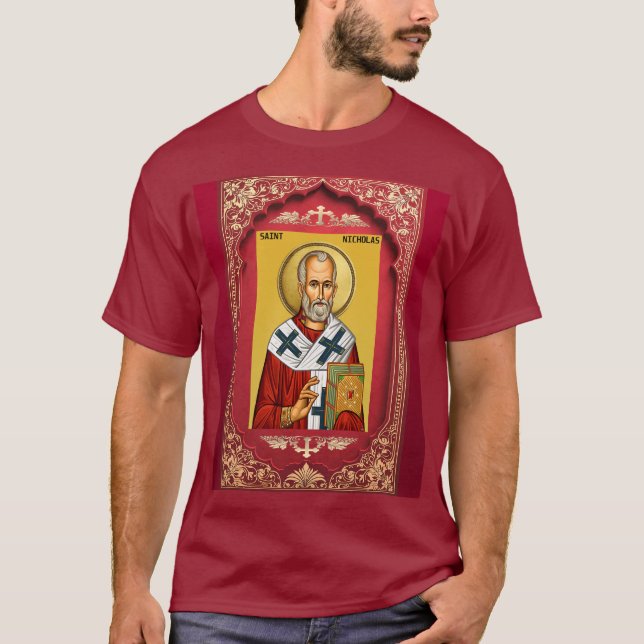 Heiliger Nikolaus T-Shirt (Vorderseite)