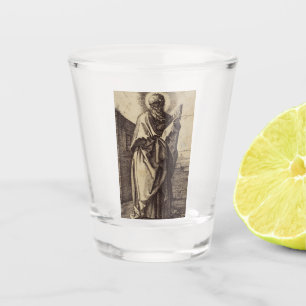 Heiliger Paulus der Apostel Lehrer der Völker Kuns Schnapsglas