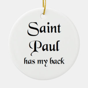 Heiliger Paulus Kaffeetasse Keramik Ornament