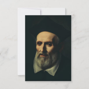 Heiliger Philipp Neri Apostel der Freude Heiligenb Dankeskarte