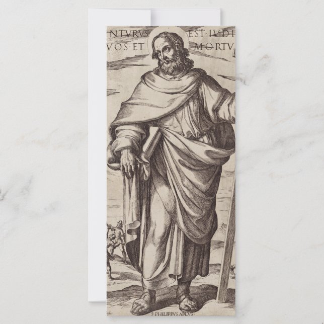 Heiliger Philippus einer der Zwölf Apostel (Vorderseite)
