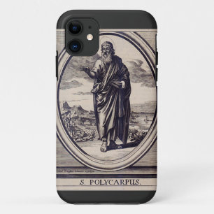 Heiliger Polykarp von Smyrna Märtyrer und Kirchenv Case-Mate iPhone Hülle
