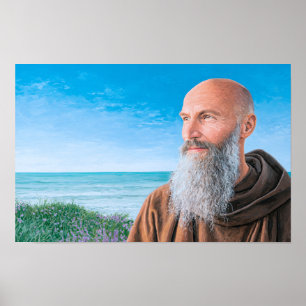 Heiliger Raimund von Peñafort: Glaube auf den Well Poster