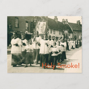 Heiliger Rauch! Postkarte