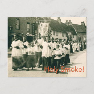 Heiliger Rauch! Postkarte