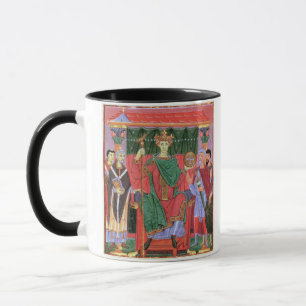 Heiliger römischer Kaiser Otto Frau-Cim.4453 f.42r Tasse