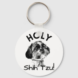 Heiliger Schih Tzu! Niedlicher Shih-Tzu-Hund  Schlüsselanhänger