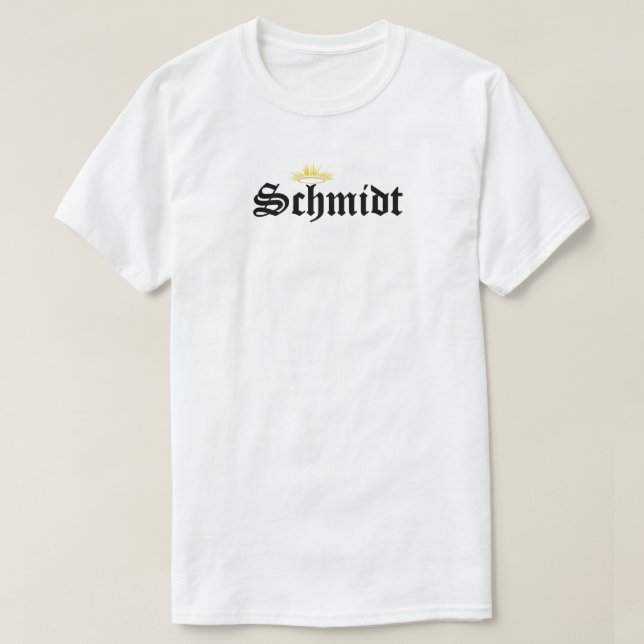 Heiliger Schmidt T-Shirt (Design vorne)