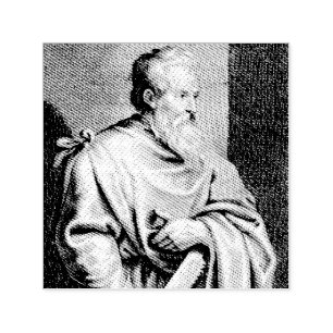 Heiliger Simon, der Apostel des Zealot Jesus Permastempel