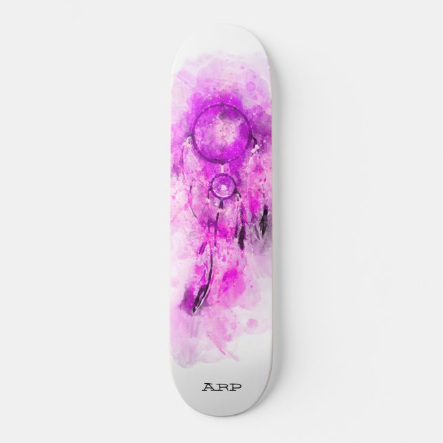 *~* Heiliger Stamm Shamanic Dream Catcher Boho Skateboard (Vorderseite)