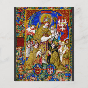 Heiliger Stanislaus Bischof und Märtyrer Fine Art